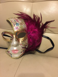 Venetian Style Mask (Half)