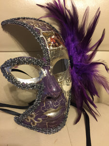 Venetian Style Mask (Half)