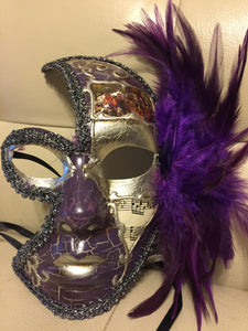 Venetian Style Mask (Half)