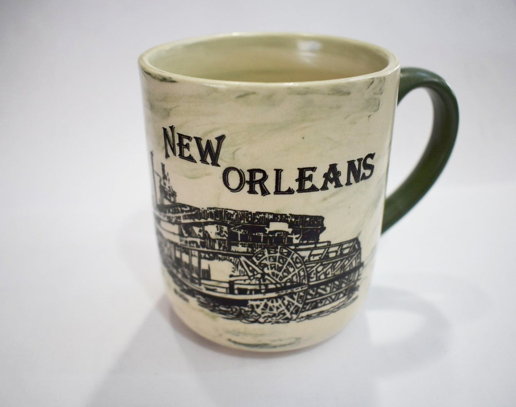 Natchez Ferry New Orleans Mug