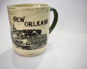 Natchez Ferry New Orleans Mug