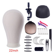 1 PC Training Mannequin Head Canvas Block Head Display Styling Mannequin Manikin Head Wig Stand wig head Stand