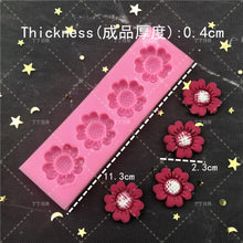 NEW Flowers A Variety of Fondant Silicone Mold DIY Cake Circumference Mold Soft Candy Mold Fondant Cake Decorating Tool Kitchen