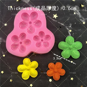 NEW Flowers A Variety of Fondant Silicone Mold DIY Cake Circumference Mold Soft Candy Mold Fondant Cake Decorating Tool Kitchen