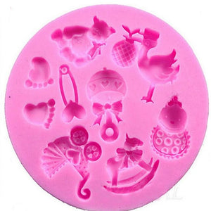 NEW Flowers A Variety of Fondant Silicone Mold DIY Cake Circumference Mold Soft Candy Mold Fondant Cake Decorating Tool Kitchen