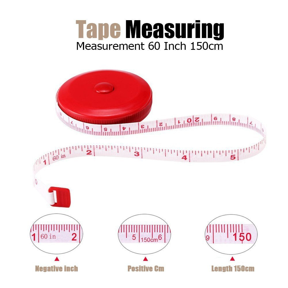 Tape Measure 150 cm For Sewing Double-Sided Tailor Cloth Ruler