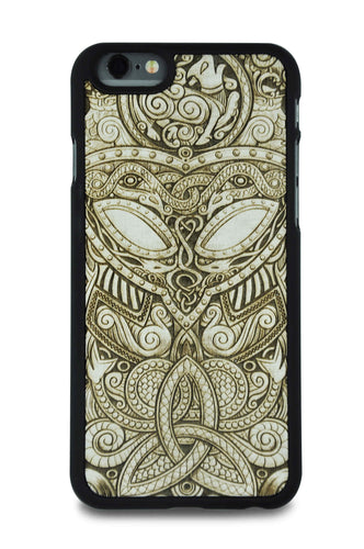 MMORE WhiteWood Viking Mask Phone case - Phone Cover - Phone accessories